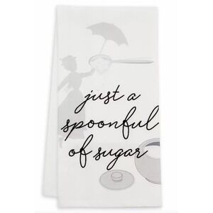 Disney Parks Mary Poppins Penguins Just A Spoonful Of Sugar Kitchen Dish Towel